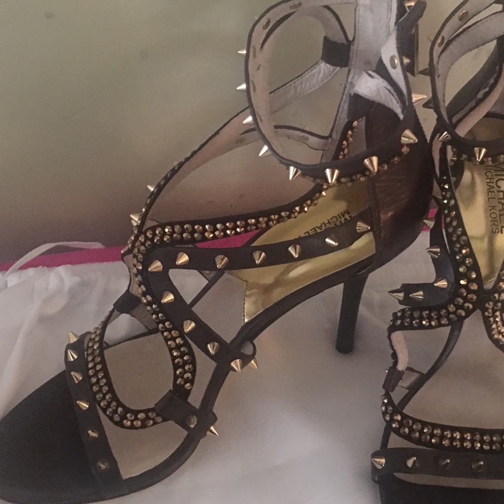 Michael Kors spiked heels
